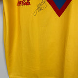 2006/07 CLUB AMERICA C.BLANCO #10 *SIGNED* HOME SHIRT (XL) NIKE