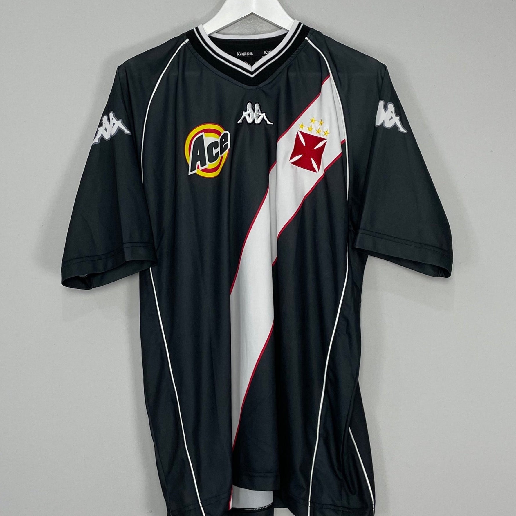 Shop 2000 VASCO DA GAMA AWAY SHIRT (XL) KAPPA, classic football shirts, vintage football shirts & retro soccer jerseys at Cult Kits