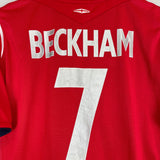 2004/06 ENGLAND BECKHAM #7 AWAY SHIRT (L) UMBRO