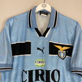 1998/00 LAZIO SIMEONE #14 HOME SHIRT (XL) PUMA