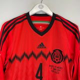 2014 MEXICO R.MARQUEZ #4 L/S AWAY SHIRT (M) ADIDAS
