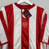 Shop NECAXA *BNWT* SPECIAL 'ONCE HERMANOS' SHIRT (L) EUROTEAM, classic football shirts, vintage football shirts & retro soccer jerseys at Cult Kits