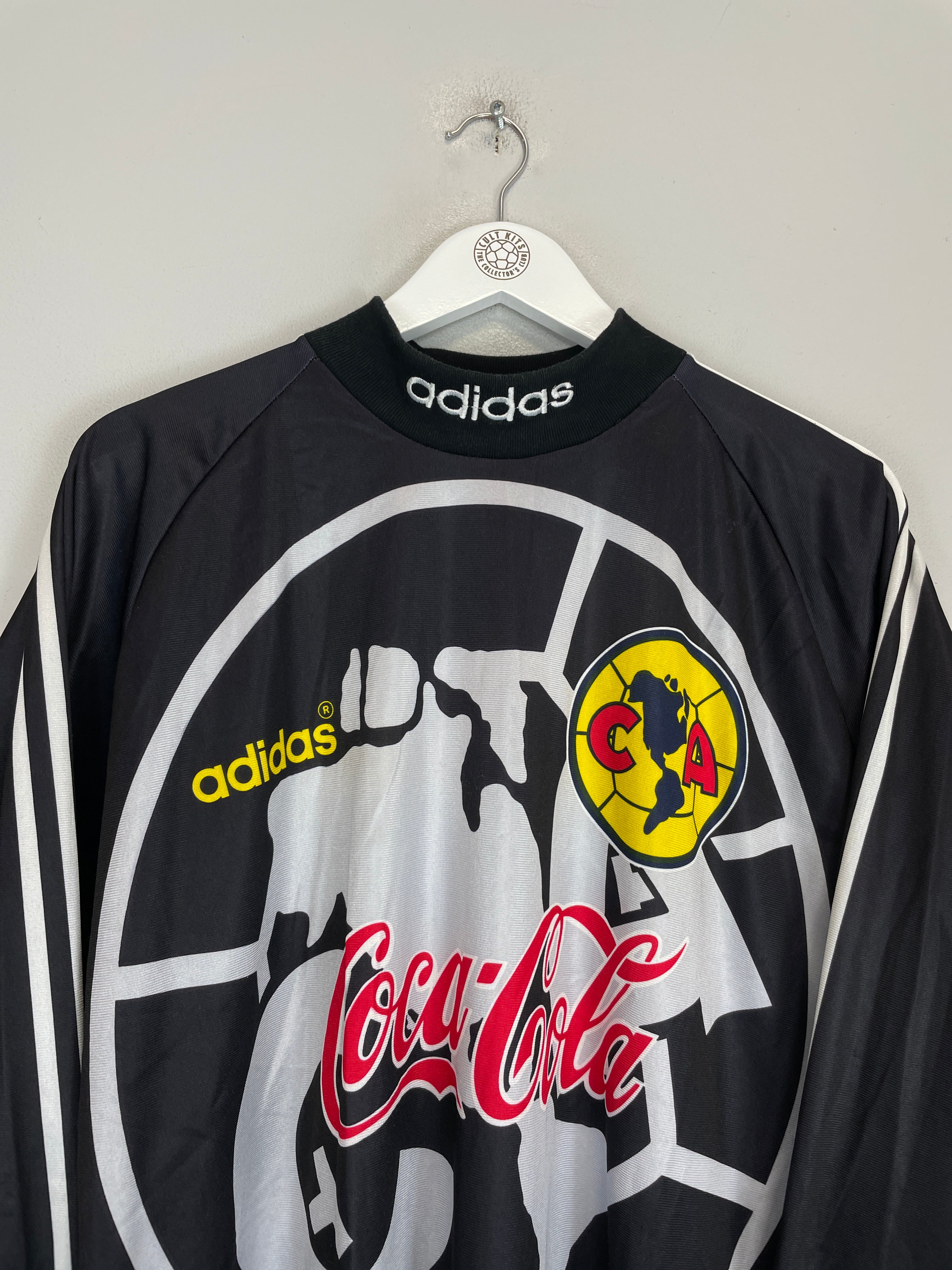 Shop 1997/98 CLUB AMERICA GK SHIRT (XL) ADIDAS, classic football shirts, vintage football shirts & retro soccer jerseys at Cult Kits