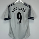 Shop 2002/03 NEWCASTLE UNITED SHEARER #9 AWAY SHIRT (M) ADIDAS, classic football shirts, vintage football shirts & retro soccer jerseys at Cult Kits