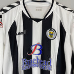 Shop 2007/08 ST MIRREN L/S HOME SHIRT (XL) HUMMEL, classic football shirts, vintage football shirts & retro soccer jerseys at Cult Kits