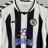 Shop 2007/08 ST MIRREN L/S HOME SHIRT (XL) HUMMEL, classic football shirts, vintage football shirts & retro soccer jerseys at Cult Kits