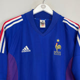 2002/04 FRANCE #22 HOME SHIRT (XL) ADIDAS