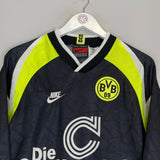 1995/96 DORTMUND L/S AWAY SHIRT (S) NIKE