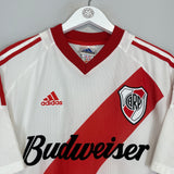 2002/03 RIVER PLATE HOME SHIRT (L) ADIDAS