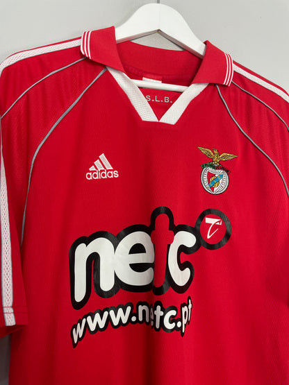 2000/01 BENFICA HOME SHIRT (M) ADIDAS
