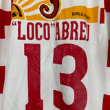 1999/00 TECOS FC 'LOCO' ABREU #13 HOME SHIRT (L) KAPPA
