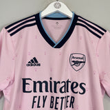Shop 2022/23 ARSENAL THIRD SHIRT (M) ADIDAS, classic football shirts, vintage football shirts & retro soccer jerseys at Cult Kits