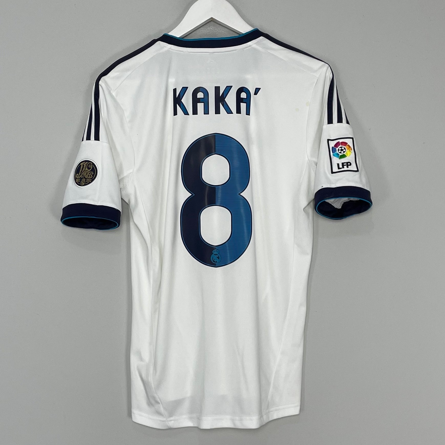Shop 2012/13 REAL MADRID KAKA #8 HOME SHIRT (S) ADIDAS, classic football shirts, vintage football shirts & retro soccer jerseys at Cult Kits