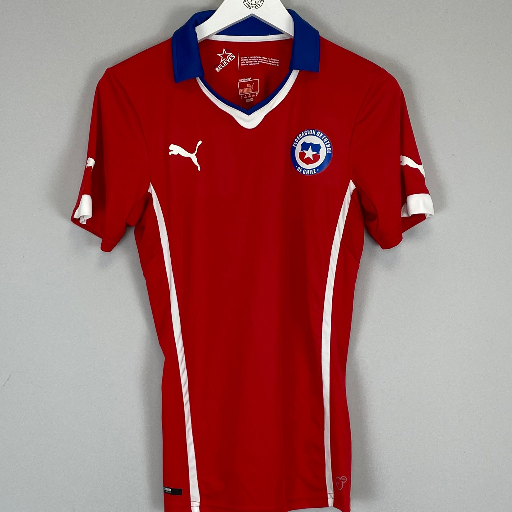 Shop 2014/15 CHILE HOME SHIRT (S) PUMA, classic football shirts, vintage football shirts & retro soccer jerseys at Cult Kits