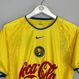 2002/03 CLUB AMERICA *WITH DEFECTS* HOME SHIRT (M) NIKE