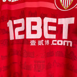 2010/11 SEVILLA RAKITIC #25 *SIGNED* AWAY SHIRT (XL) JOMA