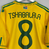 2010 SOUTH AFRICA TSHABALALA #8 HOME SHIRT (XL) ADIDAS