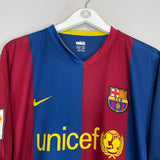 Shop 2006/07 BARCELONA RONALDINHO #10 HOME SHIRT (XL) NIKE, classic football shirts, vintage football shirts & retro soccer jerseys at Cult Kits