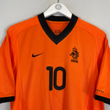 2000/02 NETHERLANDS BERGKAMP #10 HOME SHIRT (S) NIKE