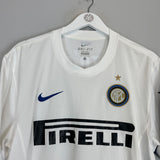 2010/11 INTER MILAN ETO'O #9 AWAY SHIRT (L) NIKE