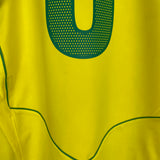 2004/06 BRAZIL KAKA #8 HOME SHIRT (XL) NIKE