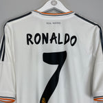 Shop 2013/14 REAL MADRID RONALDO #7 HOME SHIRT (L) ADIDAS, classic football shirts, vintage football shirts & retro soccer jerseys at Cult Kits
