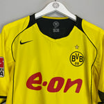 Shop 2004/05 DORTMUND DEDE #17 HOME SHIRT (L) NIKE, classic football shirts, vintage football shirts & retro soccer jerseys at Cult Kits