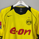 Shop 2004/05 DORTMUND DEDE #17 HOME SHIRT (L) NIKE, classic football shirts, vintage football shirts & retro soccer jerseys at Cult Kits
