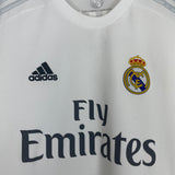 2015/16 REAL MADRID RONALDO #7 HOME SHIRT (M) ADIDAS