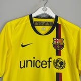 2008/09 BARCELONA MESSI #10 *BNWT* AWAY SHIRT (S) NIKE