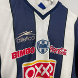 Shop 2000/01 MONTERREY HOME SHIRT (XL) ATLETICA, classic football shirts, vintage football shirts & retro soccer jerseys at Cult Kits
