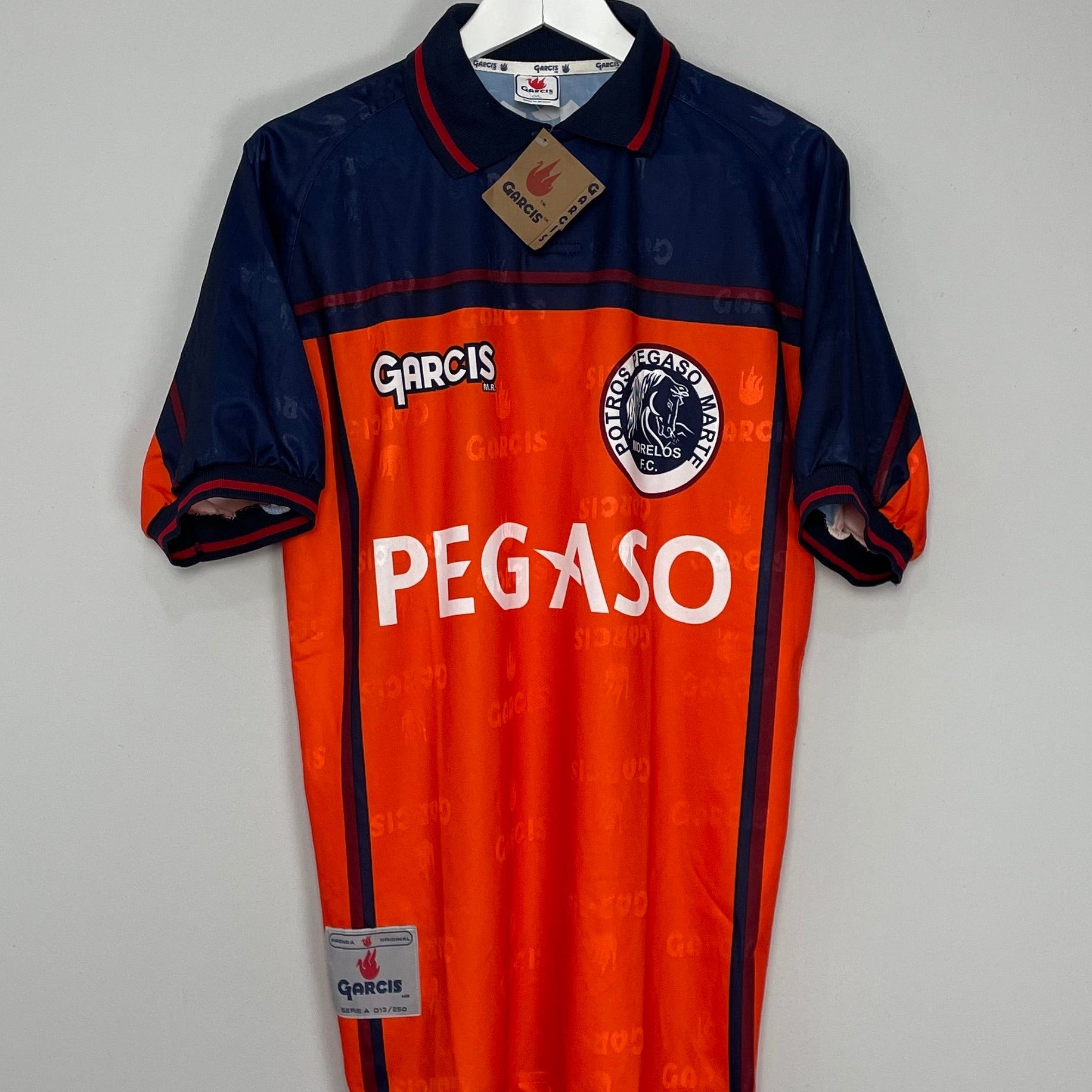 Shop 2001/02 POTROS ZITACUARO *BNWT* HOME SHIRT (L) GARCIS, classic football shirts, vintage football shirts & retro soccer jerseys at Cult Kits