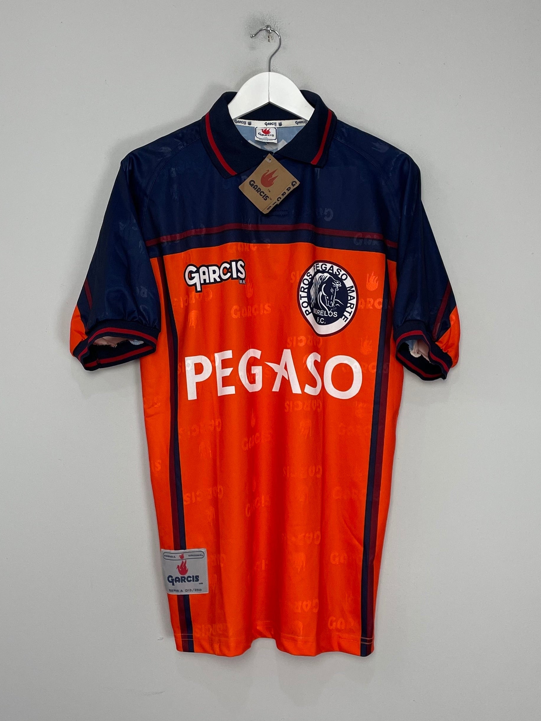 Shop 2001/02 POTROS ZITACUARO *BNWT* HOME SHIRT (L) GARCIS, classic football shirts, vintage football shirts & retro soccer jerseys at Cult Kits