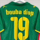 2008/10 SENEGAL BOUBA DIOP #19 HOME SHIRT (L) PUMA
