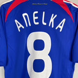 2007/08 FRANCE ANELKA #8 HOME SHIRT (M) ADIDAS