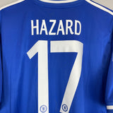 2013/14 CHELSEA HAZARD #17 HOME SHIRT (XL) ADIDAS