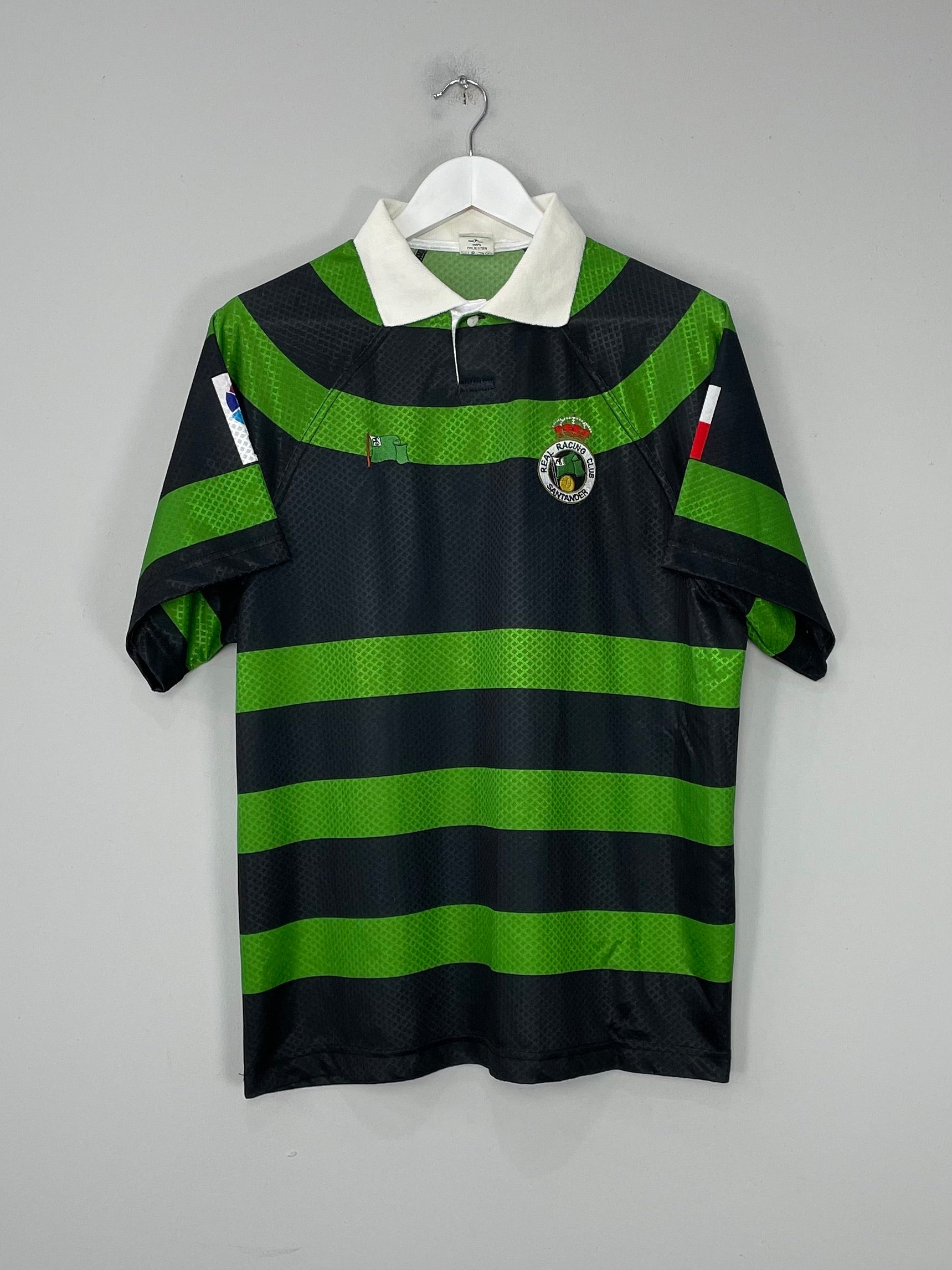 Shop 1998/99 RACING SANTANDER AWAY SHIRT (L) OM, classic football shirts, vintage football shirts & retro soccer jerseys at Cult Kits