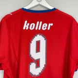 2008/09 CZECH REPUBLIC KOLLER #9 HOME SHIRT (XL) PUMA