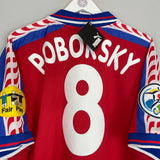 1996 CZECH REPUBLIC POBORSKY #8 *BNWT* HOME SHIRT (L) PUMA
