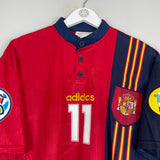 1996 SPAIN ALFONSO #11 HOME SHIRT (L) ADIDAS