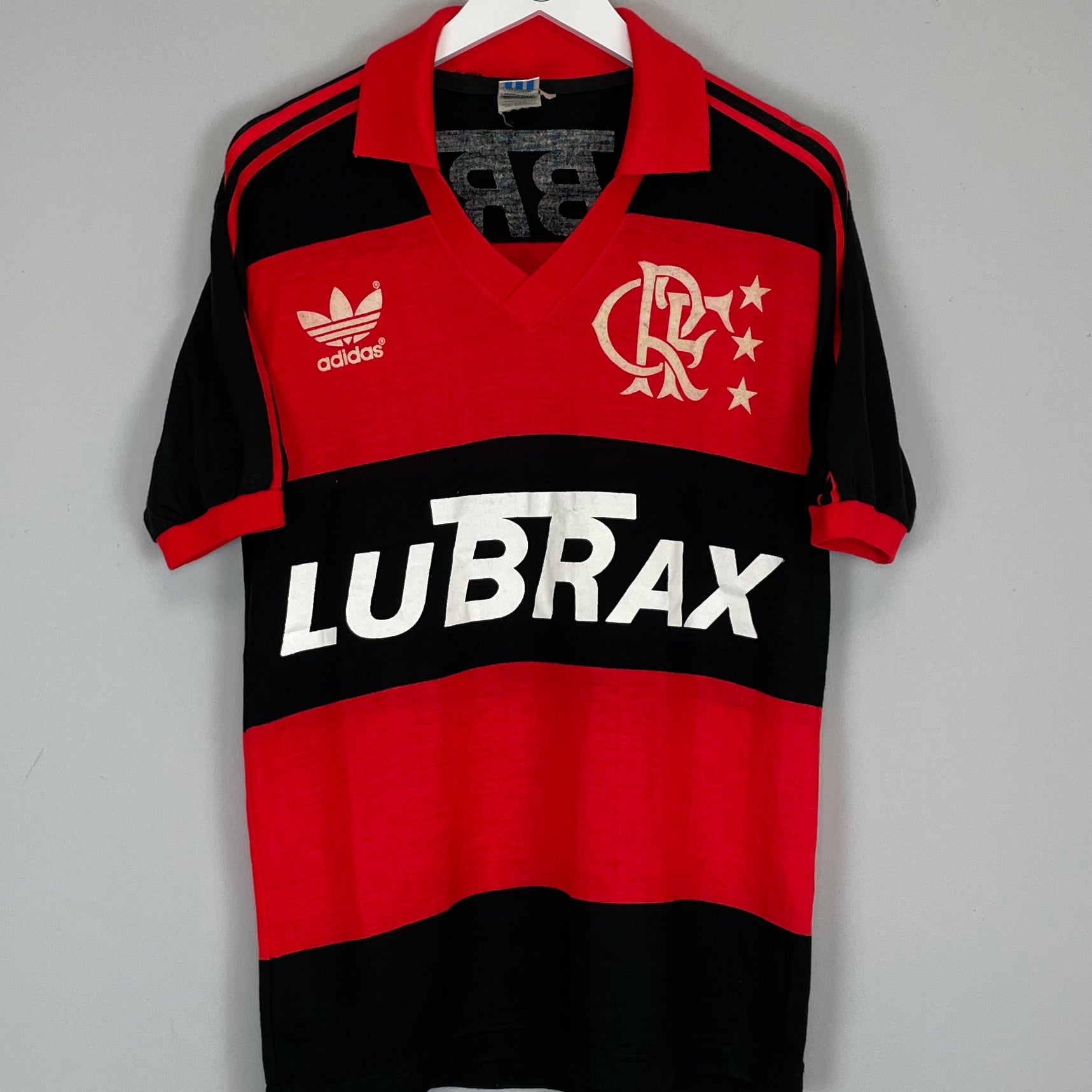 Shop 1987/90 FLAMENGO HOME SHIRT (L) UMBRO, classic football shirts, vintage football shirts & retro soccer jerseys at Cult Kits