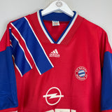 1993/95 BAYERN MUNICH #8 HOME SHIRT (XL) ADIDAS