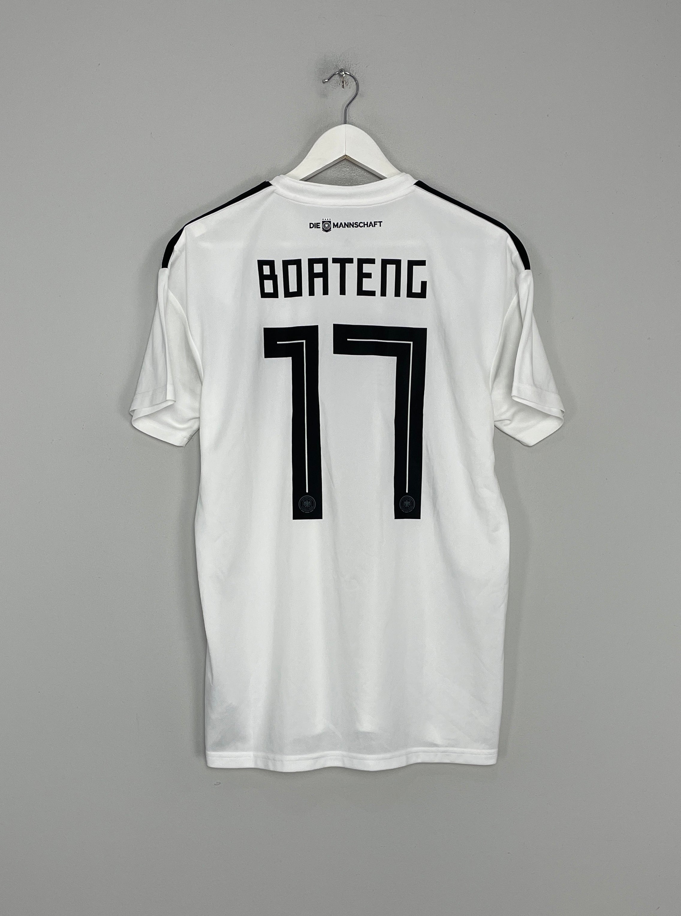 Shop 2018/19 GERMANY BOATENG #17 HOME SHIRT (L) ADIDAS, classic football shirts, vintage football shirts & retro soccer jerseys at Cult Kits