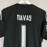 2015/16 REAL MADRID NAVAS #1 GK SHIRT (M) ADIDAS