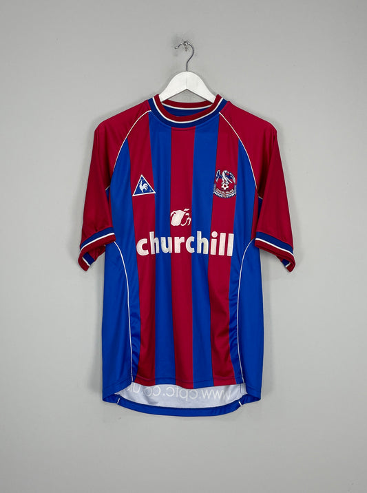 2001/02 CRYSTAL PALACE HOME SHIRT (M) LE COQ SPORTIF