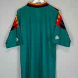 Shop 1994/96 GERMANY AWAY SHIRT (L) ADIDAS, classic football shirts, vintage football shirts & retro soccer jerseys at Cult Kits