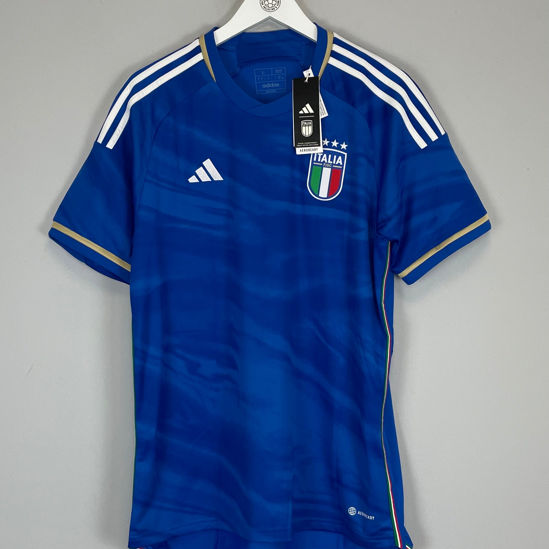 Shop 2023/24 ITALY *BNWT* HOME SHIRT (L) ADIDAS, classic football shirts, vintage football shirts & retro soccer jerseys at Cult Kits