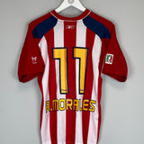 2006/07 CHIVAS GUADALAJARA R.MORALES #11 HOME SHIRT (XS) REEBOK