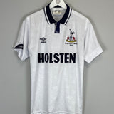 1991/93 TOTTENHAM *REISSUE* HOME SHIRT (M) UMBRO