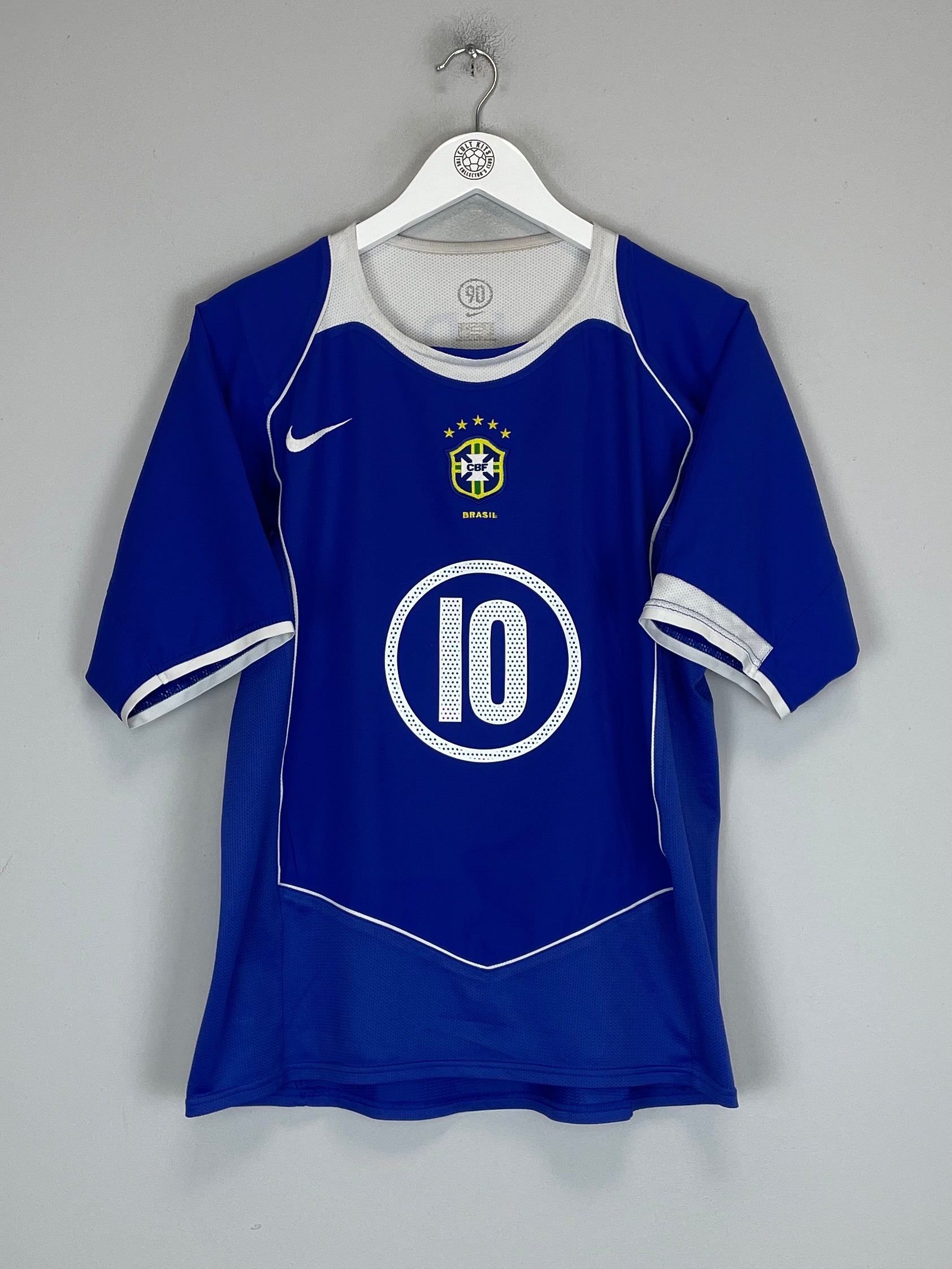 Buy 2004/06 BRAZIL RONALDINHO 10 AWAY SHIRT (M) NIKE ~ Free worldwide shipping available ~ Authentic Vintage Football Shirts from Cult Kits